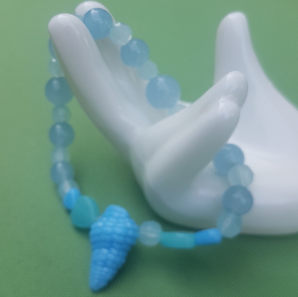 ππ Jade Sea Shore Glow In The Dark Bracelet - Picture 6 of 6